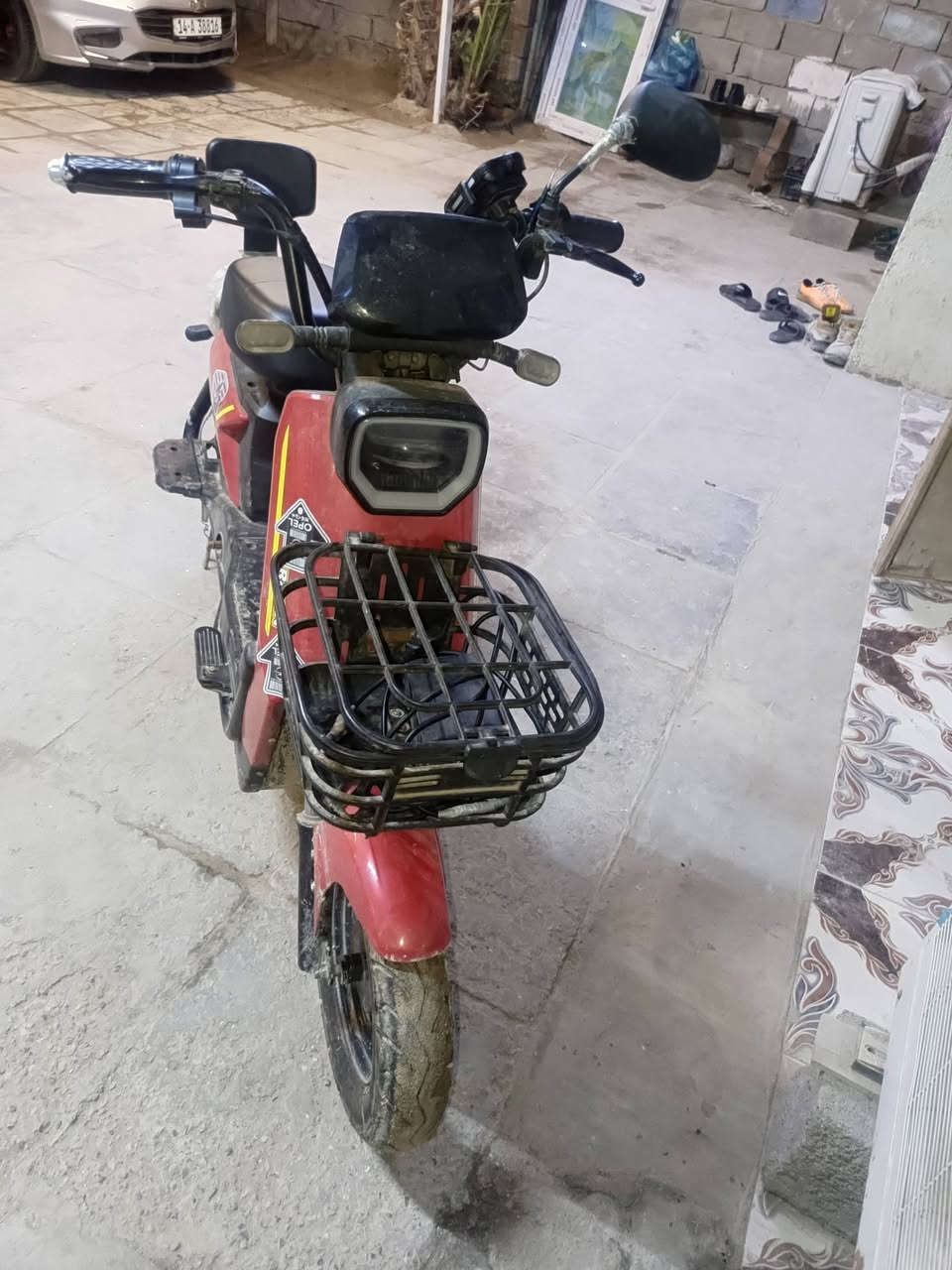 دراجه شحن ار اي ra  يعني ياباني اصلي مو صيني بطاريات  جدد قبل يكفن 3 يوم استخدام بيهه ملاحضات بسيطه مراوس ايفون او بيع سعر 280 الف سكني 5 ميل


**إذا كنت صاحب هذا الإعلان وتريد حذفه لأي سبب، رجاءا أرسل رسالة إلى الدعم الفني**