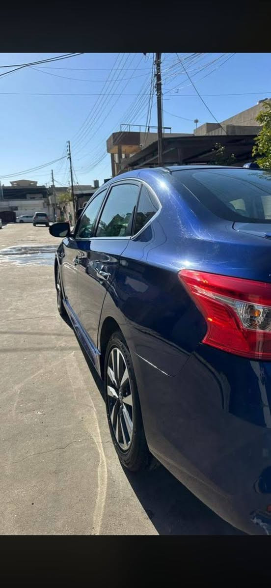 نيسان سنترا وارد أمريكي SR فوول عدا الفتحه كلين 💯 السعر 118$ *********** موديل ١٧
