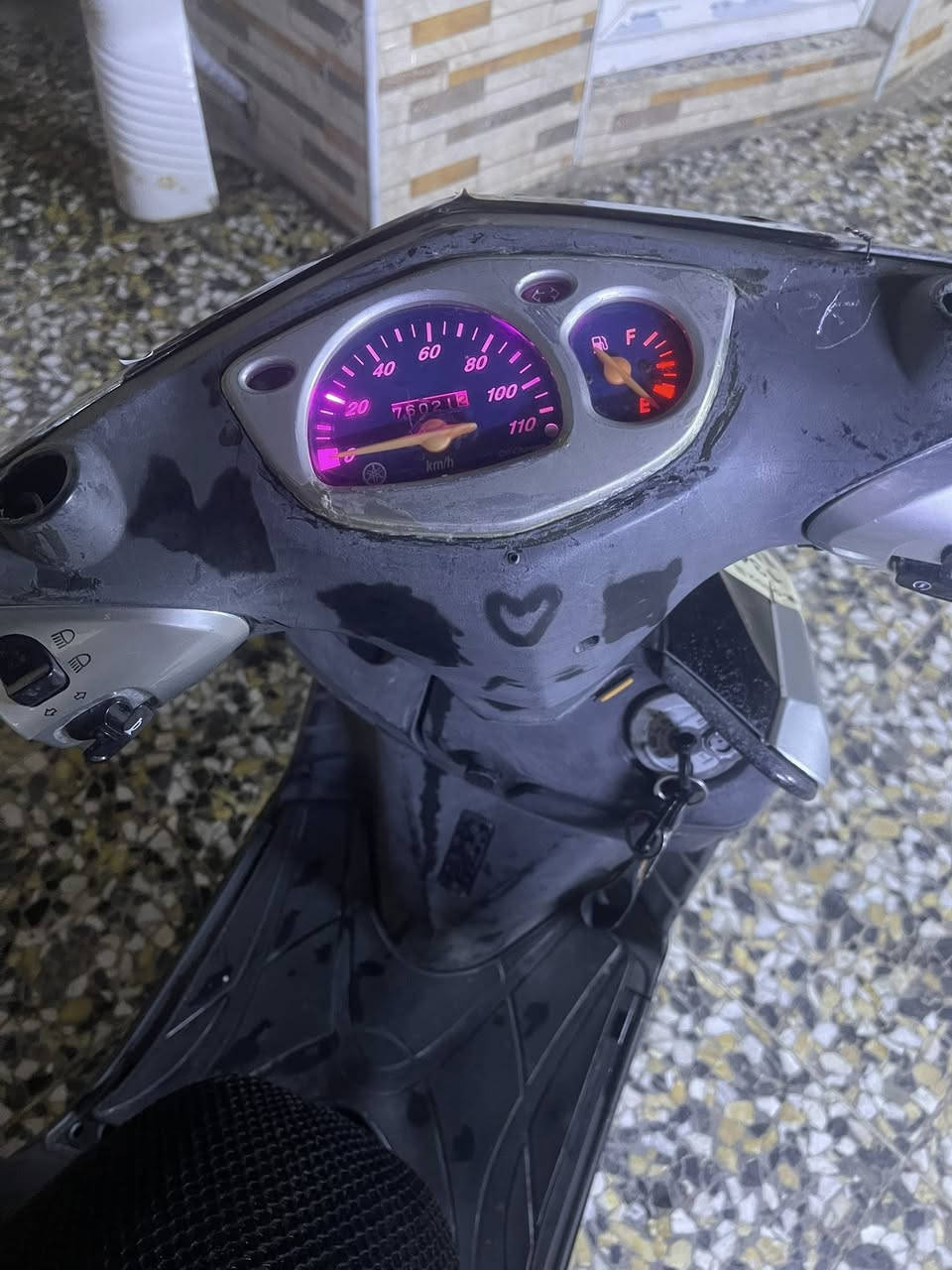 سكنس نثيه ١١٠ ياباني خطين ستان كهربائي دراجه بلاديه ومكفوله مابيه نقص مكينه خرسه سعره ٤٥٠
مكان العبيدي
‭٠٧٧٢ ٦٦١ ٤٤٣٤‬
