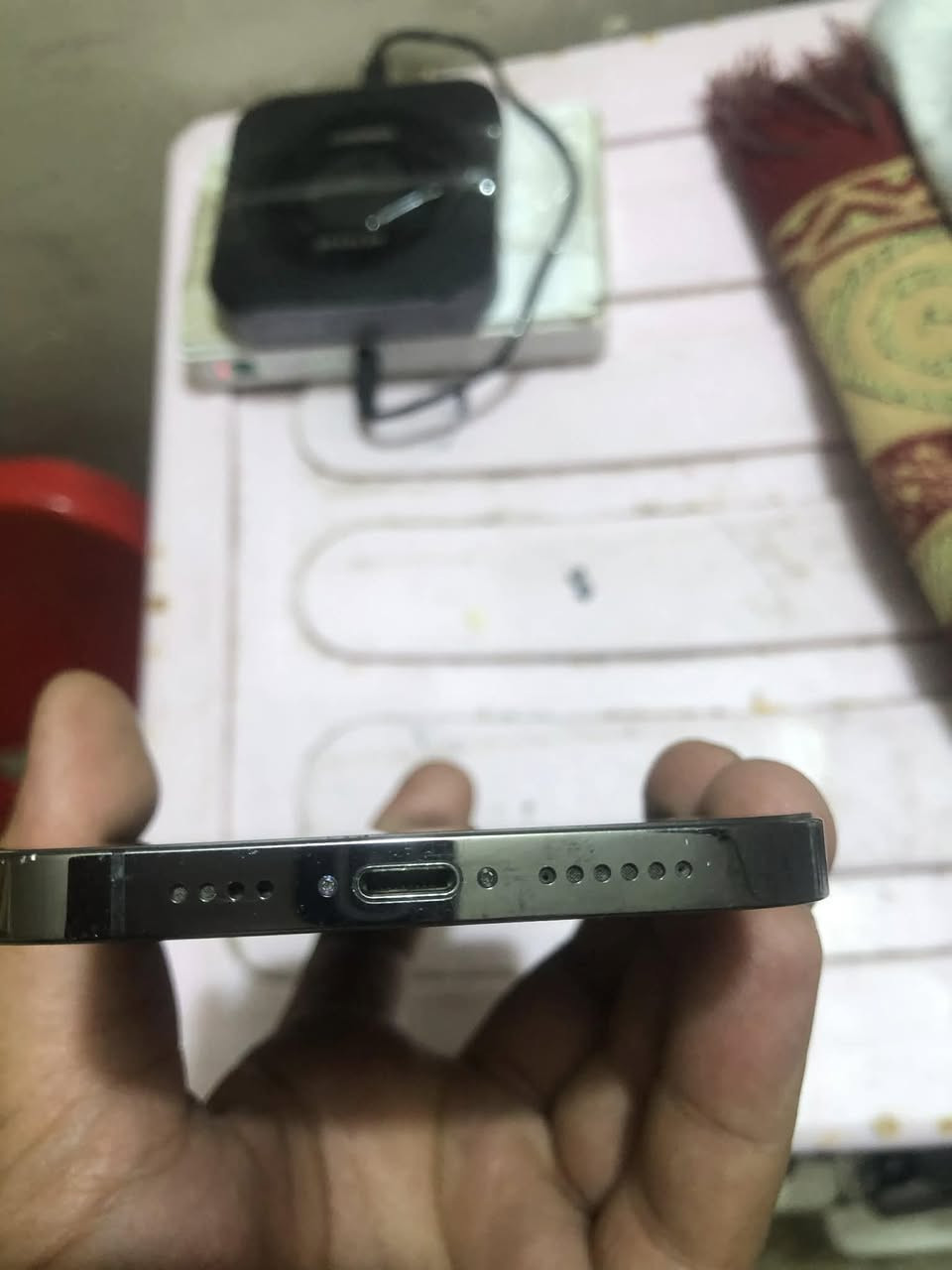 ذاكرة ٢٥٦ لون نيلي نموذج m التحديث احدث اصدار  البطارية والشاشة مستبدلات بنوعية جيدة الوان سلاسة اضائة شحن  الوان زاهية خير من الله النضافة شوفت عينك  سبب البيع ما ارغب الايفون  مكاني بغداد زعفرانية 
السعر  ٢٥٠ قفل فدوة رحتلك اذا. مو شراي اعبر المنشور


**إذا كنت صاحب هذا الإعلان وتريد حذفه لأي سبب، رجاءا أرسل رسالة إلى الدعم الفني**