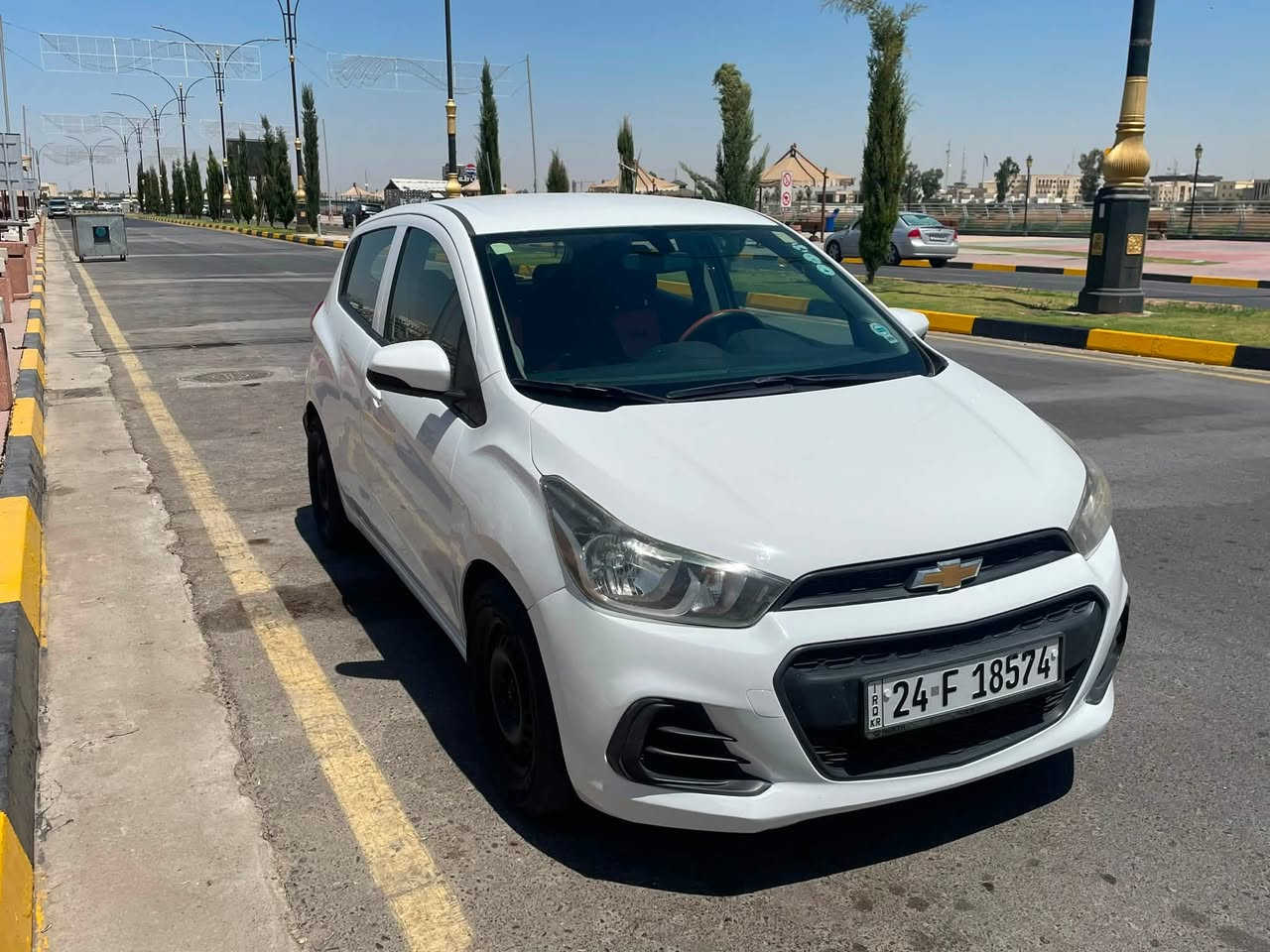 شوفرليت سبارك موديل 2018
فول اوتوماتيك والسيارة نظيفة كلش وكالة خليجي بدون حادث رقم دهوك شرط التحويل
مكينة 14 اقتصادية جدا وتبريدها ثلج 
بدون ضرر بس بيها صبغ دوسات وجزء صغير من الجاملغ 
السعر 80 ورقة 
السيارة بالموصل
***********
