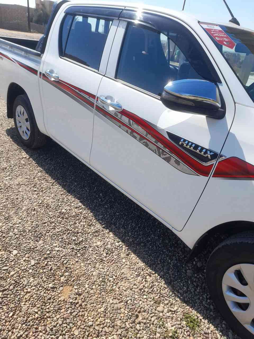 السلام عليكم للبيع للبيع عذاري ساز هايلوكس كير عادي موديل ٢٠٢٥ فحص تسجيل كل المحافظات ماعد الإقليم السيارة كلين ماشيه ٥٠٠٠٠ بسم شركة ساز مكان السيارة الشرقاط اجميله السعر ٢٤٣$ والبيع نقدا 
الاتصال ***********
