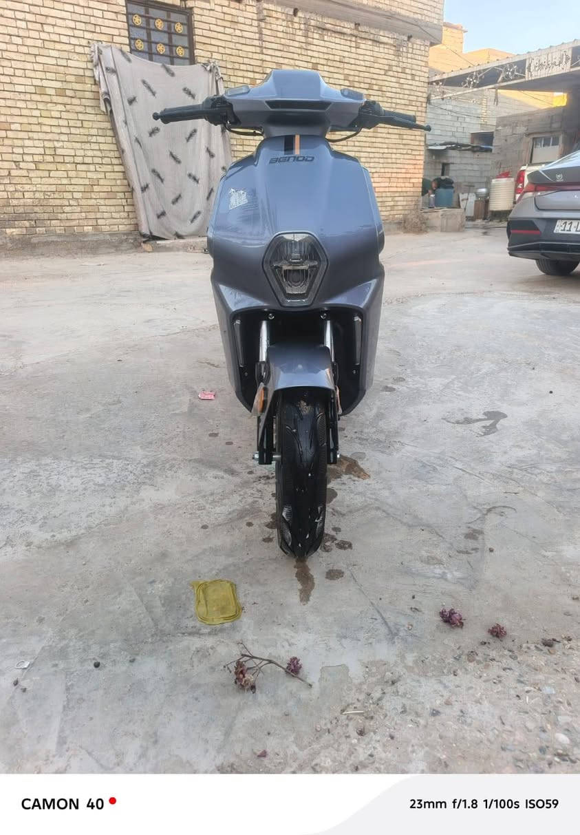 سلام عليكم دراجه شحن نوع كوري جديده كلش بطاريات نص عمر بلوتوث تشغيل عن بعد السعر 550 للاتصال *********** مكاني بغداد حي اور
