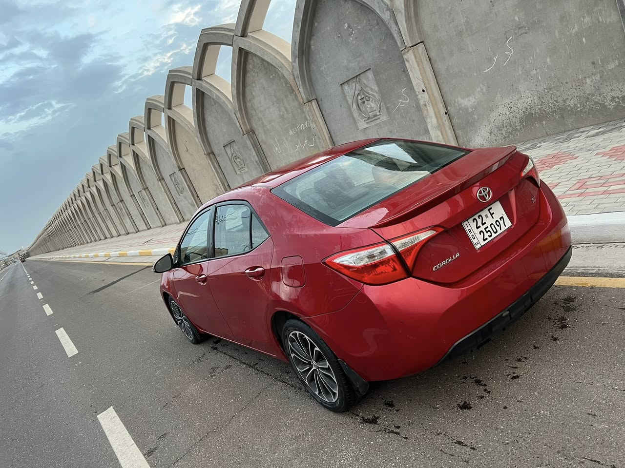 سلام عليكم
كورلا مديل 2015 امريكيه بيه بنيد وجاملغ خلفي بيه بالباب بارد 
السياره S فول  رقم اربيل سنويه بسمنه  السياره حلوه عندي سونار بيه قديم مصار بيه شي 
 غير بس البارد بالباب 
 السعر 118 وبيه مجال قليل 
السياره موجوده بكربلاء   

#الجميع 
***********
