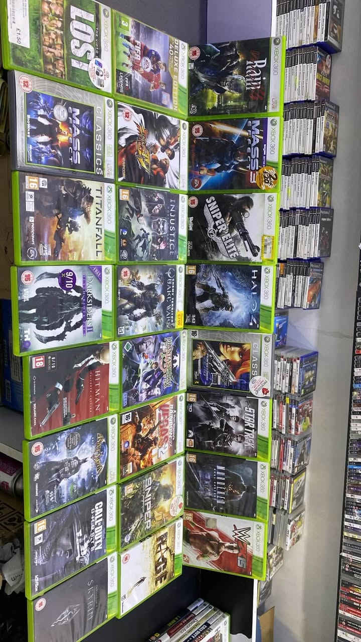 العاب xbox 360& orgnal اصلي. كل لعبة و سعرها ✅
متوفر توصيل لجميع محافظات✅


**إذا كنت صاحب هذا الإعلان وتريد حذفه لأي سبب، رجاءا أرسل رسالة إلى الدعم الفني**