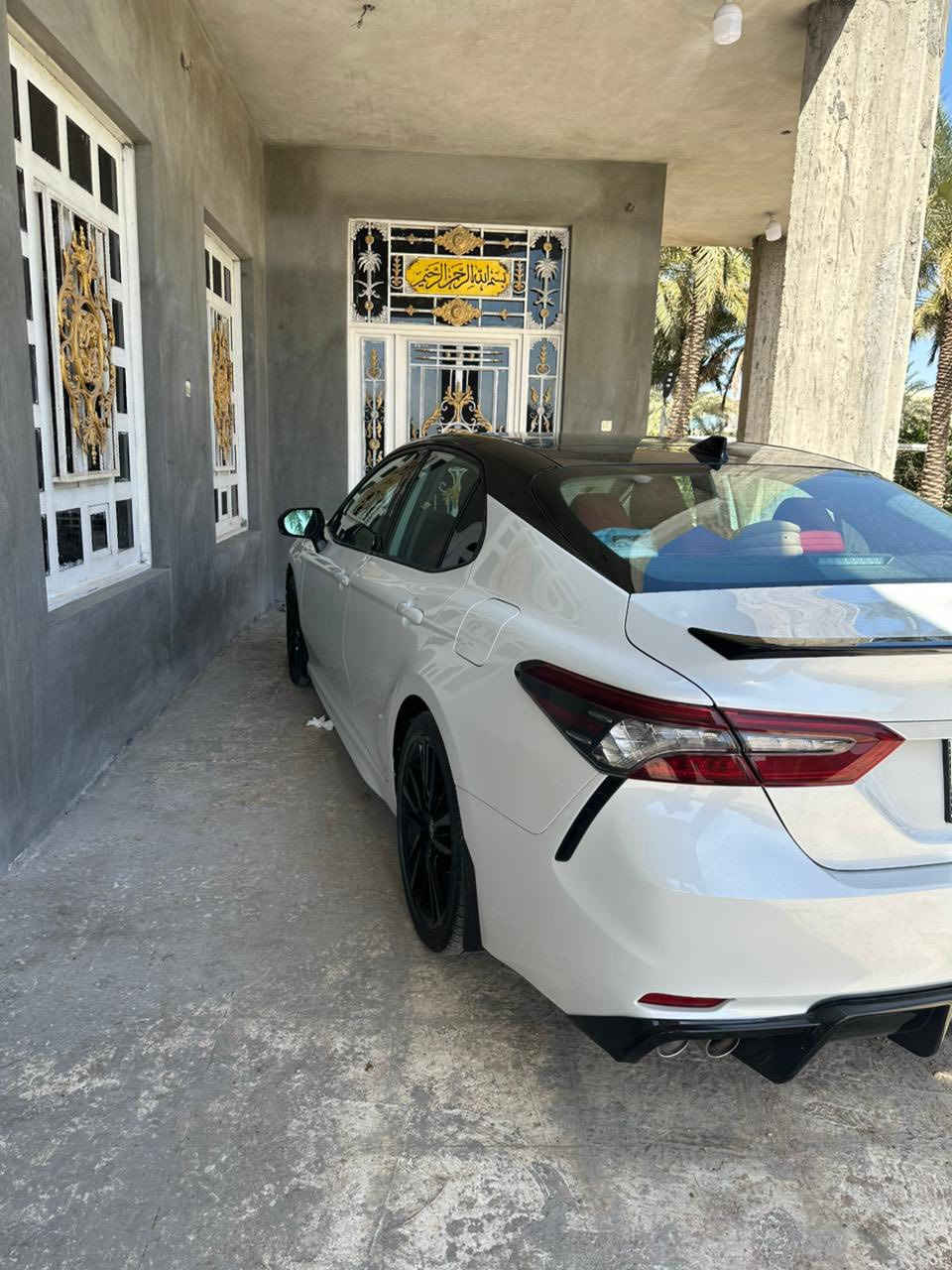 للبيع
كامري 2023 لون ابيض فول مواصفات وارد امريكي حادث طفيف جدا طرف البنيد فئة Xse ماشية 60 كيلو فقط 
السعر 235
الفلوجة لمعلومات اكثر الاتصال بالرقم 
***********

