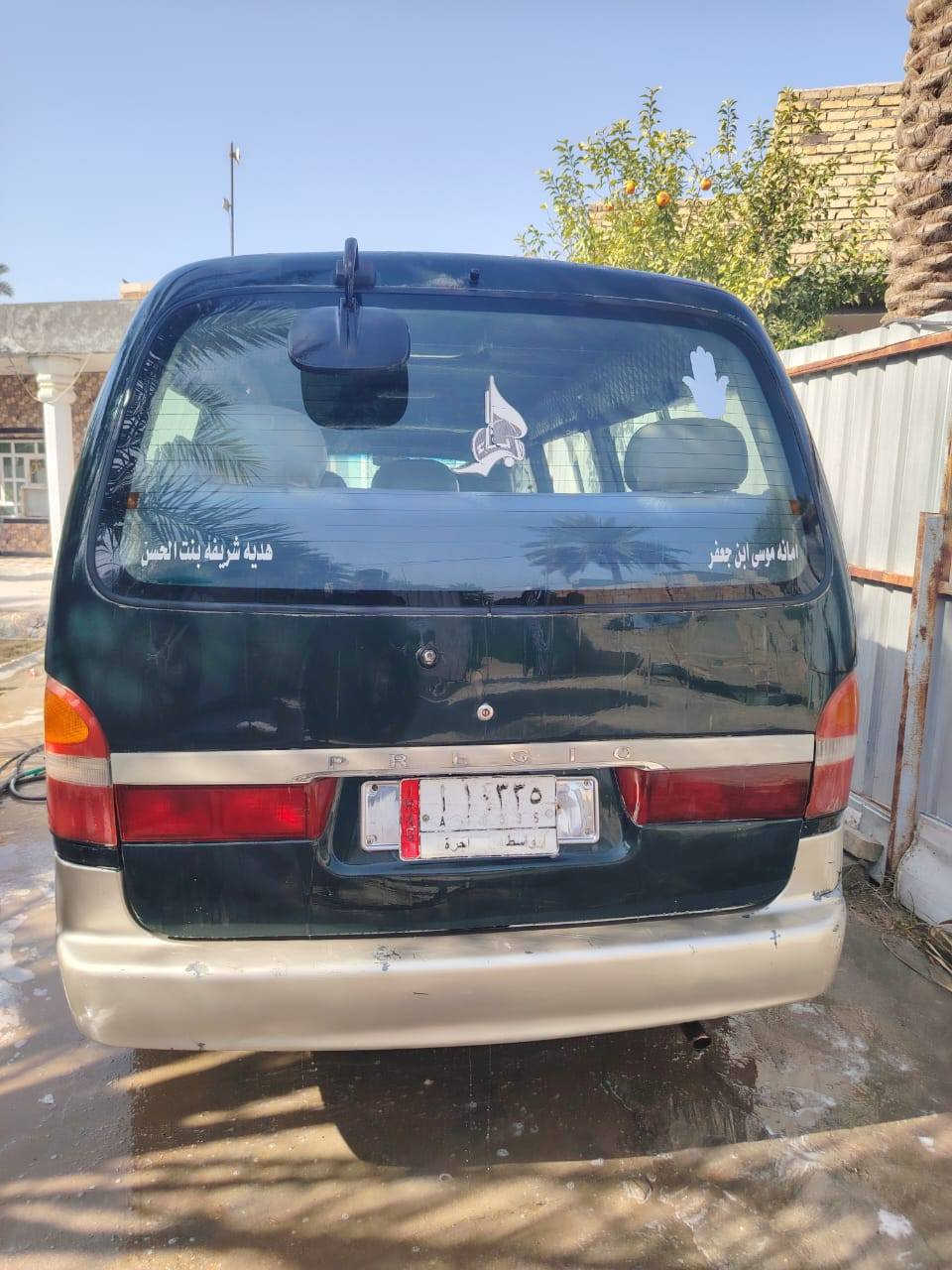 كيه بريجو موديل 1996 كير ومكينه جديد وتخم تاير جديد مصبوغه عام
تخم تاير جديد 
سنويه لحد 2027
سعر 45  وبيها مجال عنوان الحله شارع ١٠٠ قرب البوابه

 ***********
