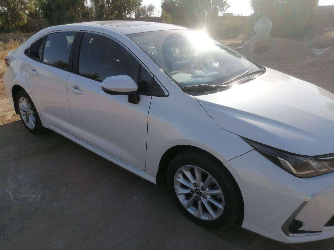 كورولا 2022 بنزين ساز فول موصفات 
تحكم ستيرن
دخول ذكي
اشاير بالمري
المري شفط
بصمه تشغيل
بصمه ابواب
بصمه جنطه
عداد دجتل
كامره خلفيه
حساس امامي
حساس خلفي
رادار امامي
ثلاث انضمه قياده
مانع انزلاق
تحديد مسار
شاشه اصليه
نضام قياده اسبورت
تبريد البيانو
تبريد قطعتين
ويل كب عدد 5
السياره سنويه لحد 2029
رقم شمالي انكليزي اربيل خليجيه 
ماشيه 211

سعر 175 وبيه مجال بسيط
للاستفسار مراسله الصفحه 
*********** مكان السياره 
***********
صلاح الدين بيجي 
ملاحضه يرهم مراوس بكامري 
21،22،23
