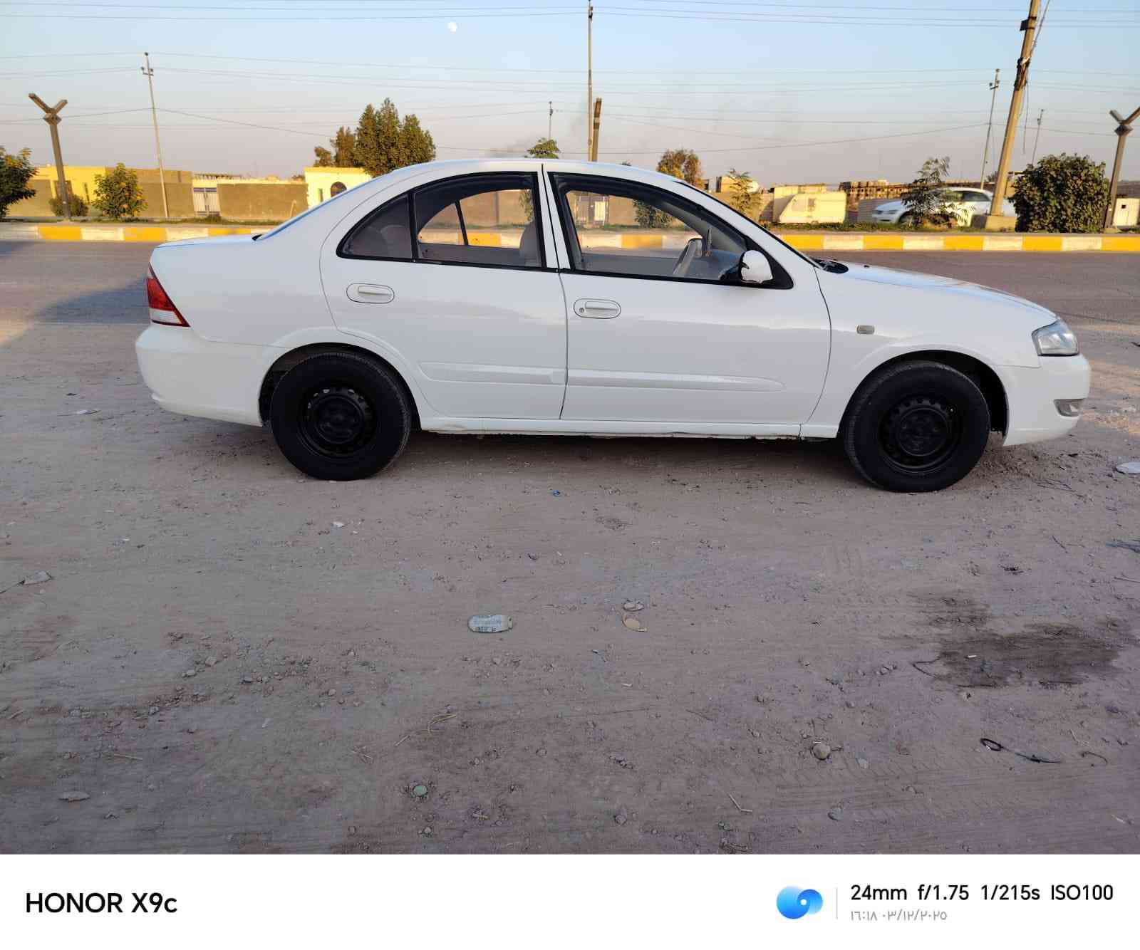 نيسان مثنى ابيض
موديل 2012
سنويه ساقطه 
السعر 100 وبيه مجال بيع او مراوس 
رقم صاحب السياره 
***********
