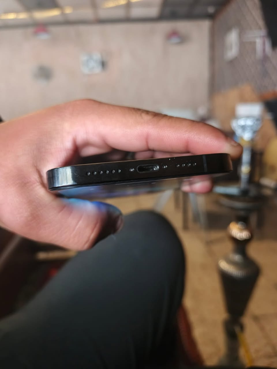 ايفون 13 برو ماكس جهاز نضيف بمعنه الكلمه بطاريه 83 ذاكره 128 جهاز فقط شاشه مبدل مال تفصيخ شرط ضمان يومين الجهاز ***********
