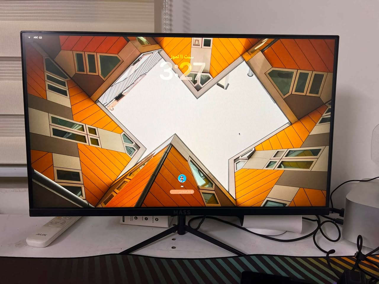 شاشة MASS MG244 قياس 24 إنج، دقة Full HD، منفذ HDMI، بحالة ممتازة
الشاشة  24 إنج.
تصميمها Flat بإطارات نحيفة.
قاعدة ثلاثية.
مناسبة للاستخدام المكتبي والألعاب
السعر 100 وبيها مجال نظيفة كلش 
***********
واتساب
