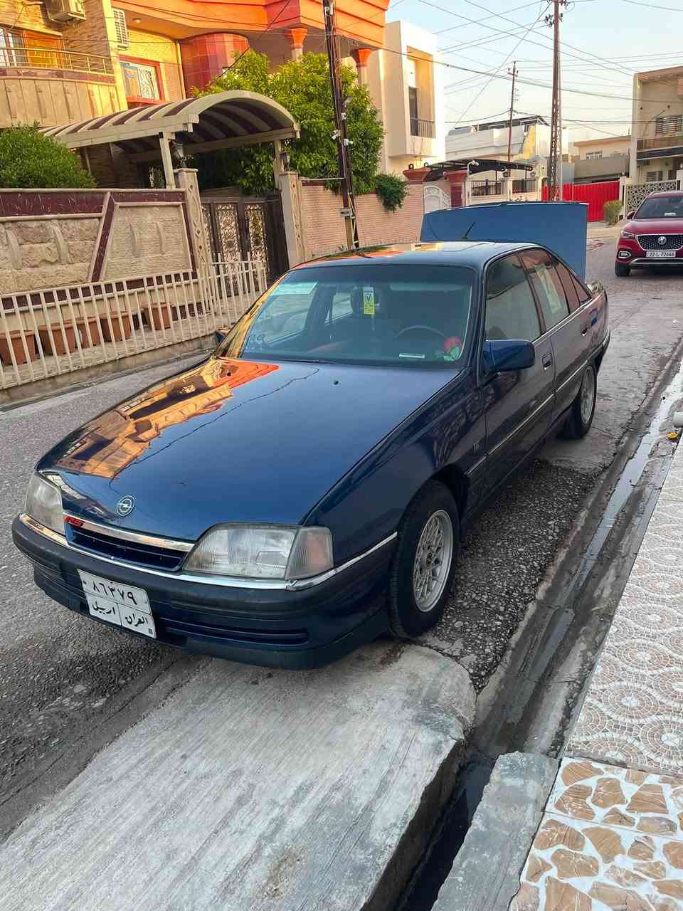 أوبل اوميكا لون نيلي موديل 93 مكينه 20 بلاد كير ومحرك شرط سنويه منتهيه 2020 رقم أربيل تبريد بلاد بس نقص كومبريسر مكاني كركوك سعر 43$ *********** خابر وادلل
