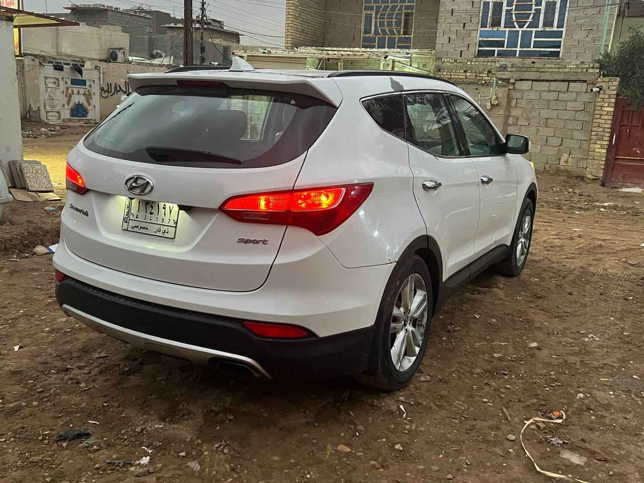 السلام عليكم
سنتافي 2013وارد امريكي

حادثها جاملغ وبنيد

محرك2400gdi

تحكمات ستيرن
بصمه تشغيل بصمه ابواب

شاشه كامره

كشنات جلد كشنات كهرباء+تدفئة 

سنويه مجددا
السعر 130وبيها مجال

رقمها ذي قار

مكان السياره بغداد

رقم الهاتف ***********
