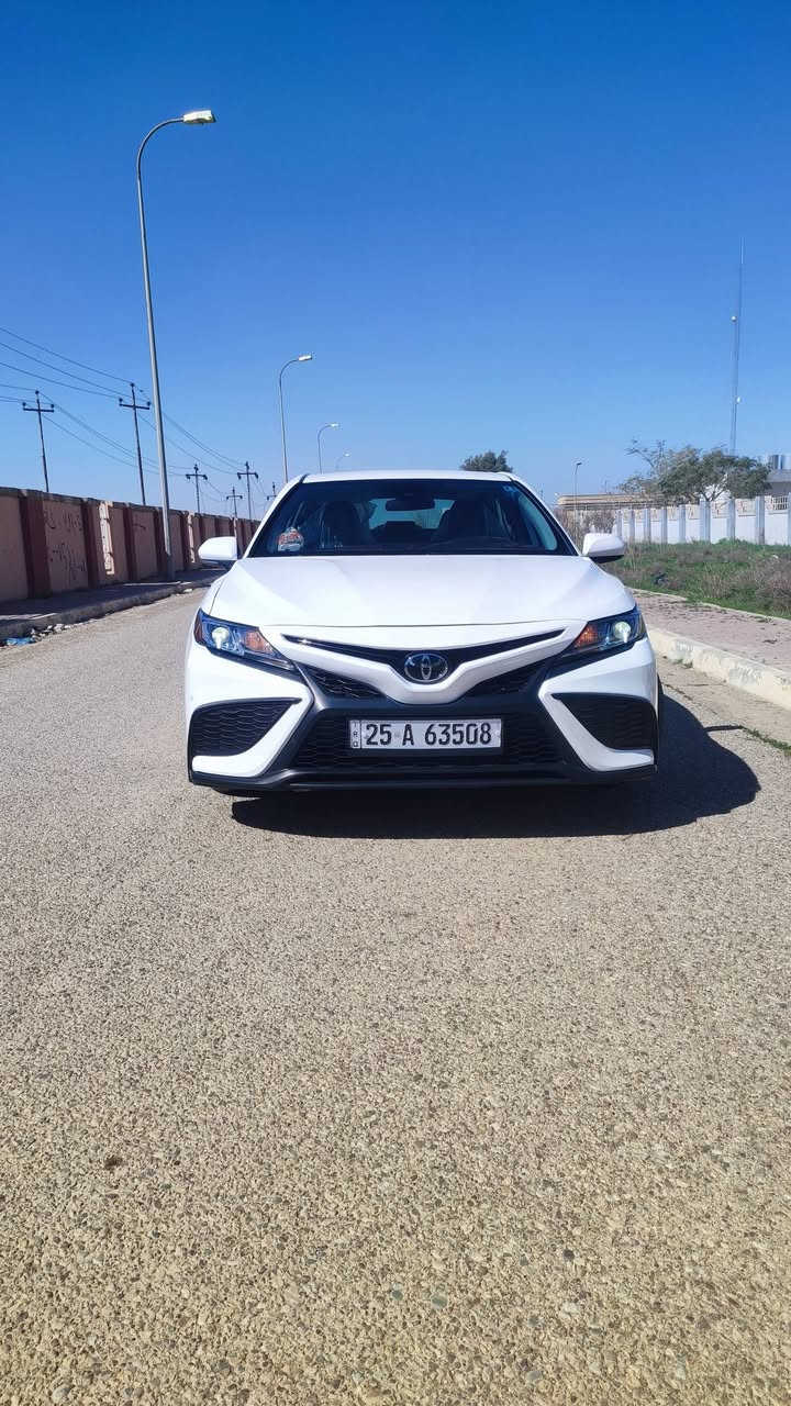 كامري SE 2023 مواصفات معروفه 
رقم كركوك بـ اسمي سنويه 2031 حره تحويل ثاني يوم
ماشي 70الف كيلو و ليس ميل 
الضرر جاملق و بونيد و راس  الشاصي اربع اصابع فقط رقم الشاصي مرفق بالمنشور
كهربائيات كلشي شغال صفر 
مكان كركوك 
السعر 190 و بيها مجال بسيط
هاتف ***********
***********
