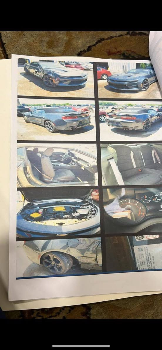 كامارو
2017
 ss  أعلى فئة بالكمارو
 مكينه 6200
 سياره فول الفول اي نقص مابيها
 بدون ايرباك 
حادثها خفيف لا دواخل ولا امامي ود موجود السونار بالمنشور 
السياره محدثه 2021
مكاني بغداد الأعظمية ***********
