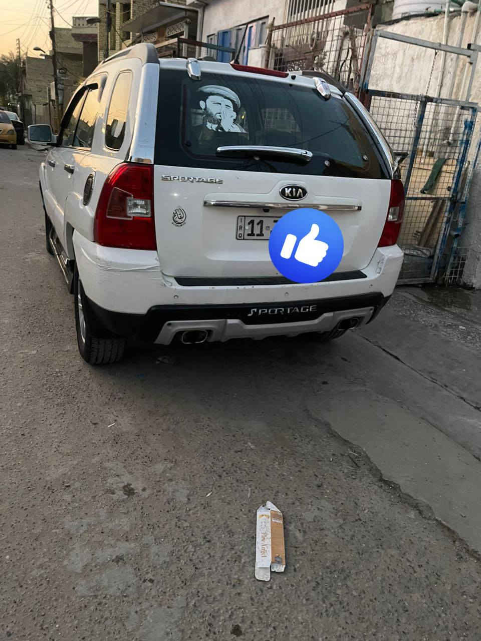 سلام عليكم كيا سبورتج مديل2009سياره مانقصه كلشي
السياره حلوه ونضايفه بيه بس قطعه والباقي كفالة عامه 
العنوان: بغداد/رقم الهاتف/***********
