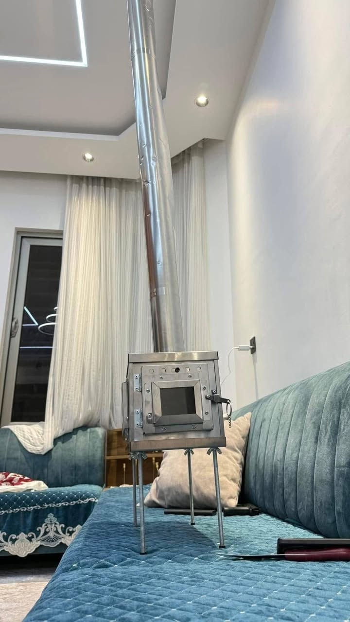 السلام عليكم صوبه حطب حجم الكبير سل ستيل ضد الصدا تحتوي على جام حراري جانبي وامامي كامل ملحقاتها تتفصخ مع جنطه خاصه اله السعر  85 الف يوجد توصيل رقم واتساب *********** لتواصل اكثرً
