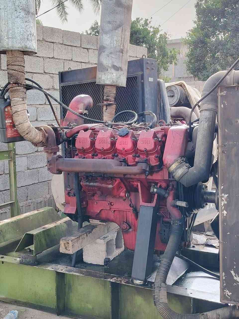 للبيع محرك دايو ٨ مع شاصي وراديتر وصالنصات وجميع التفرعات الموجوده بالصور
رقم الهاتف ***********
