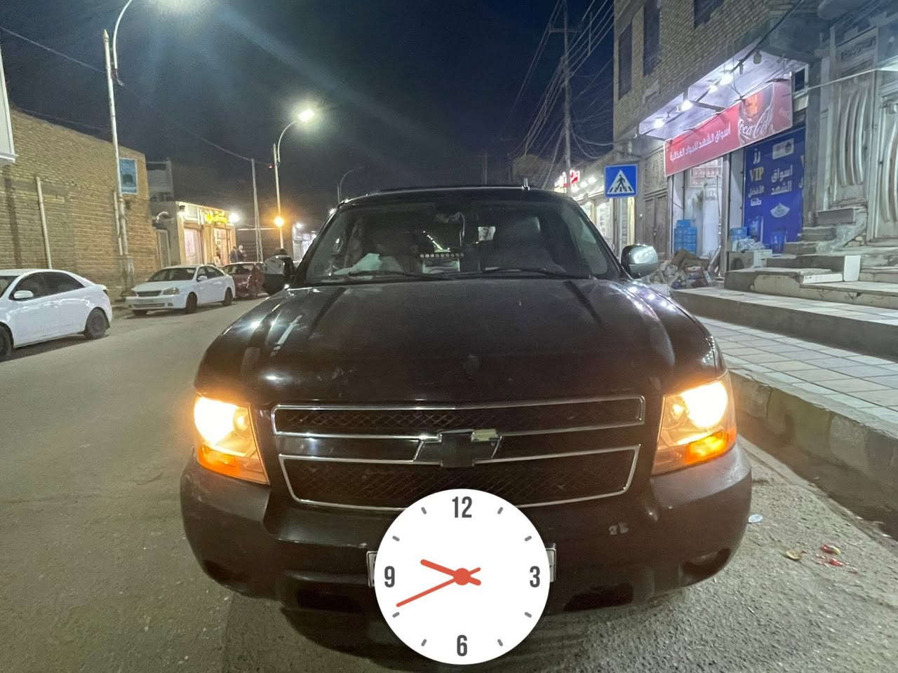 تاهو طويله موديل 2009
متؤمه طبق الأصل بيه بس تنقيص دهن قليل وشرط تراي البغداد مكفوله من الكصه السعر 80وبيه مجال

***********
