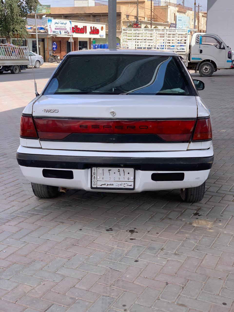 السلام عليكم للبيع دايو اسبرو موديل 1995 كير ومحرك مفتوح  شرط صدر جدد تايرات جدد رقم صلاح الدين مشروع وطني مكاني صلاح الدين السعر 28 وبيها مجال  تكريت الهاتف ‏‪0771 359 0517
