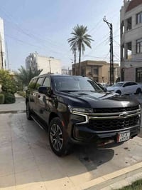 2021 شوفرليت سوبربان  موصفات z71  كشنات جلد  داخل متصل ضرار جاملغ وبني...