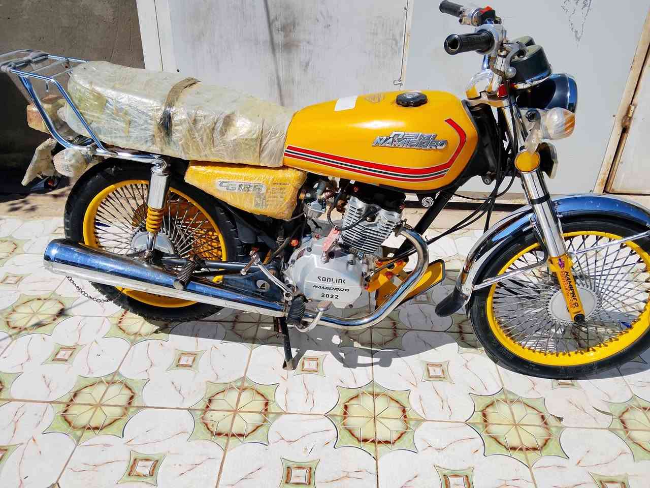 سلام عليكم
دراجه نامه بروو غطاس موديل 2022 
دراجه نضيفه اي نقص مابيهه العنوان الناصريه سيد دخيل 
الاستفسار على هاذه رقم ***********
