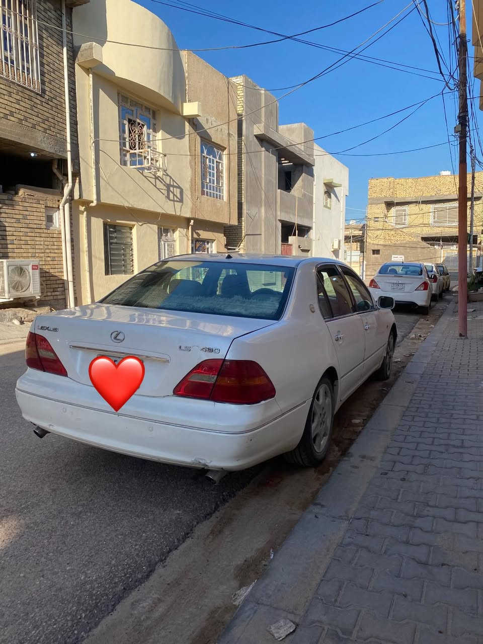 سياره لگزز مديل2001
نضيفه گير ومحرك مكفول مكينه8سلندر  سعر75وبيه مجال 

سياره نضيفه كلش مثل ماتشوفون مكاني نجف ***********
