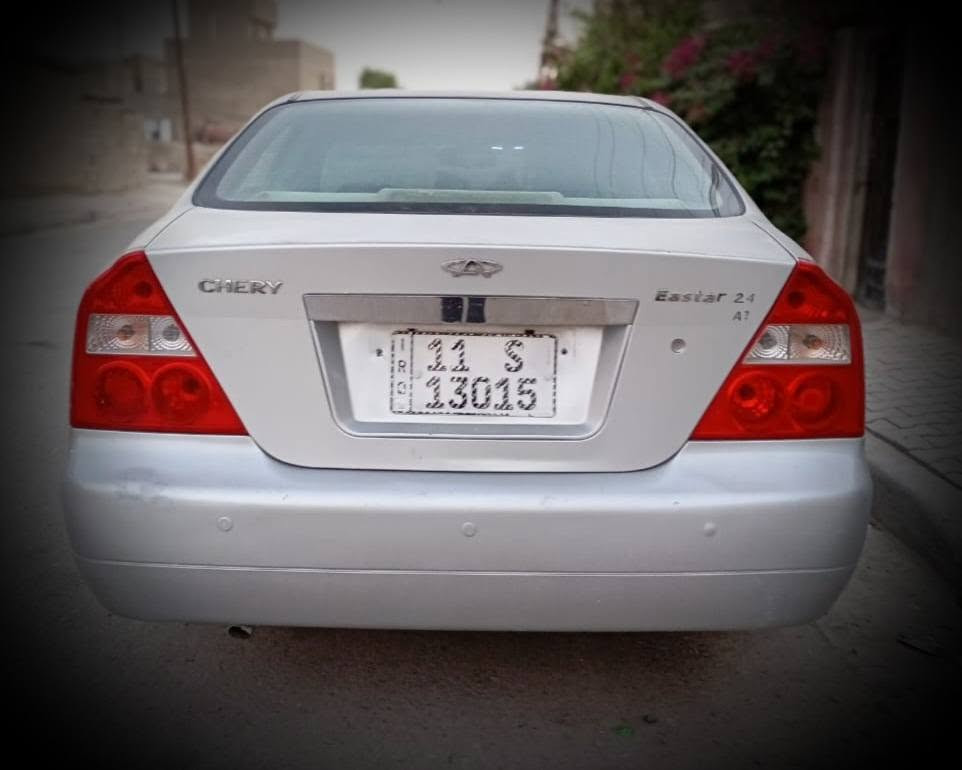السلام عليكم. شيري استرا موديل 2008 رقم بغداد مكينه مسيوبيشي  2000 بلادي. بيها طخه بلباب الخلفي. امعمر سياره بلاديه بسمي.  السعر 48 
***********.

