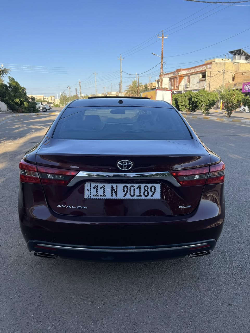 يا الله سلام عليكم ❤️
تويوتا افلون وارد امريكي 

 موديل 2016 فئة XLE

ماشية : 165.000km 

رقم بغداد سنويه ورقم جديد تحويل مباشر

ضرر جاملغ خلفي جهة السائق بدون دواخل

بدون ايرباك وملاونين التكمه كلير فقط مع الجاملغ لتوحيد اللون يعني شرط التكمه بدون قطرة معجون

مواصفات السياره :-

سلايت روف

بصمة تشغيل وابواب وصندوق

كشنات جلد كهرباء

كشنات تدفئه

شاشة جبيره مع كاميرا مع GBS

مانع انزلاق

لايت ناصي زينون بلادي واني شادله زينون للعالي

بكلايت LED

يدات نيكل

تبريد لمس مع شاشة تبريد

٣ انظمة قيادة ( ايكو / نورمال / اسبورت)

محرك ٦ سلندر ٣٥٠٠

كير اوتو + عادي ٦ نمر

محرك كير حداديه تبريد كله بشرط جديد

مكان السيارة : الفلوجة 

***********
