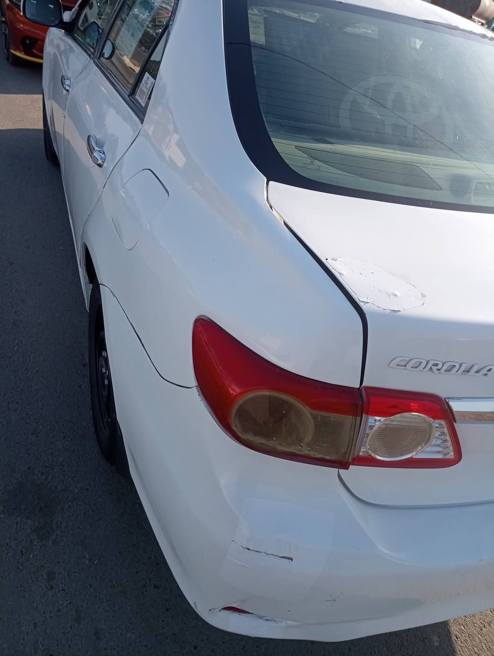 سلام عليكم كورلا موديل 12رقم بغداد الأماني سيارة مصبوغة قطع ابيع حزام بيها رصعات خفيفة بالصقيفة مكاني صلاح الدين سامراء ***********
