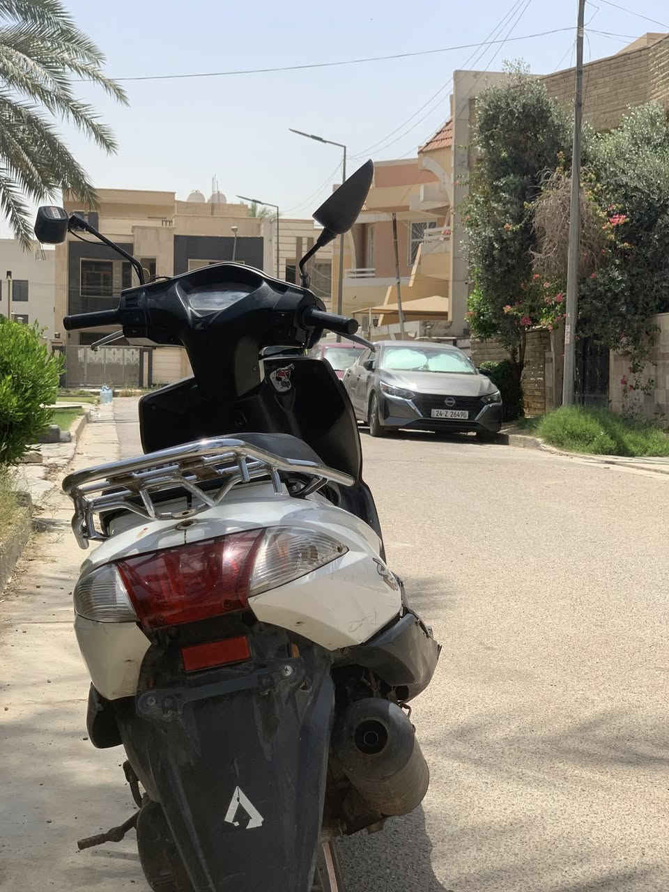 هونده سبيسي حديث ماليزي موديل 2023دراجه كلش حلوه وبيه شلعه اتشك الكاع وكفرات بلادي جميع كهربائيات شغاله قفل ستيرن الكيجات صالنصه رياضي مال كامكو كلشي شغال السعر 500وبيه مجال/***********مكاني بغداد زيونه
