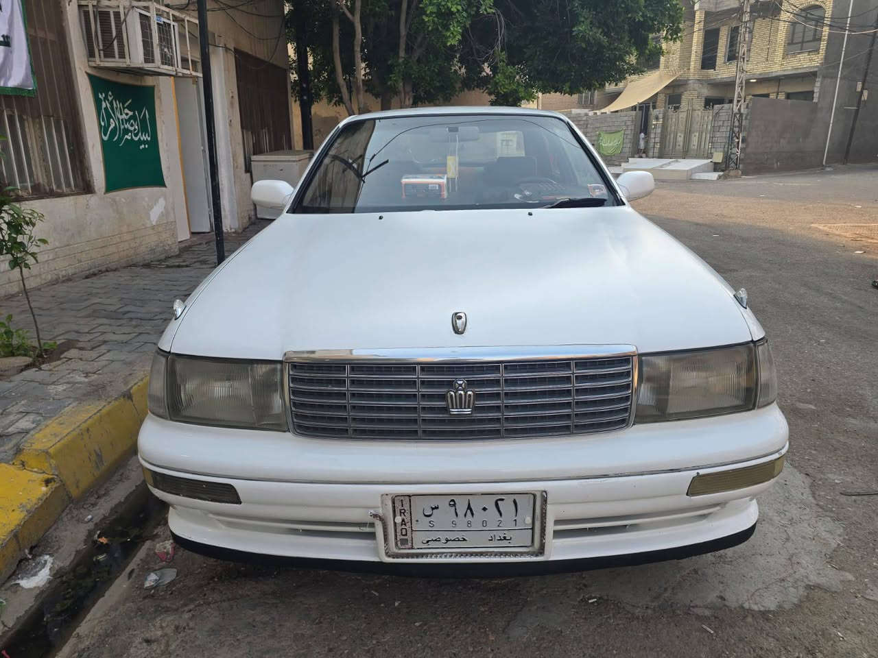 السلام عليكم بطه منفصل رقم بغداد موديل 1993 بيها قطع صبغ حزام بدون ضربه كير ومكينه مكفول السعر 53 رقم ***********
