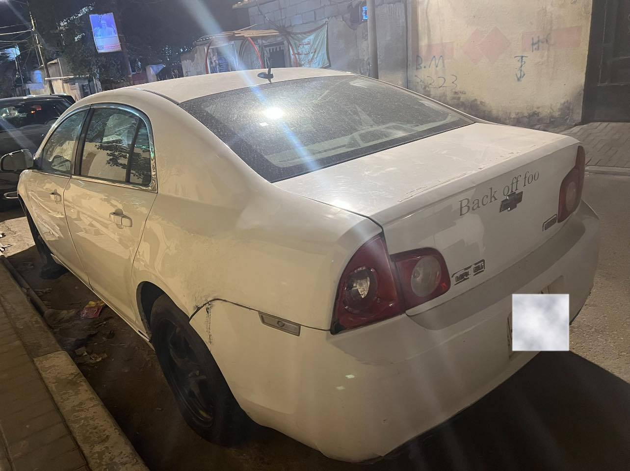 السلام عليكم ….

سياره ماليبو للبيع مديل 2011 رقم بصره 
محرك وگير جديد وتبريدها شغال والسعر ٤٥ وبيها مجال للتواصل والاستفسار على الرقم  التالي 

واتس  ***********
