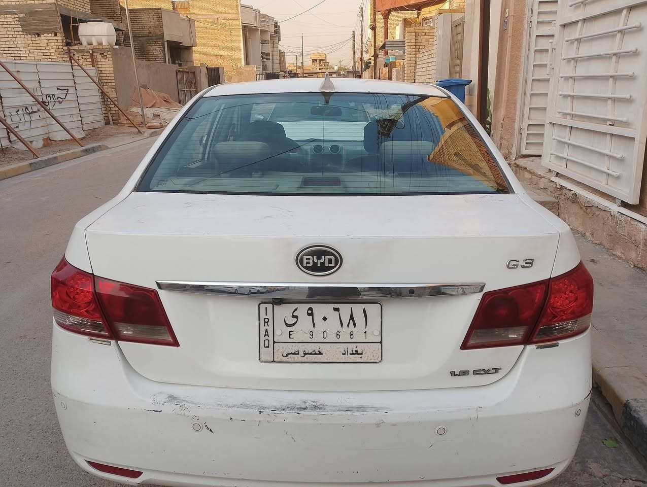 بي واي دي 13 رقم بغداد جاهزه كير اوتو محرك بلادي بشرط الفحص تبريد تدفئه تحويل مباشر من المالك السعر 50 والغرامات علينا تنزل من السعر الاتصال***********
