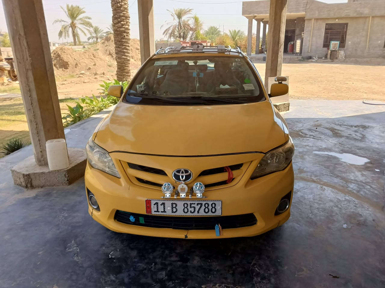 سلام عليكم للبيع او المراوس كورلا 2009 محدث 2013 حادثها الجاملغ الخلفي للسائق محرك وكير خير من الله 
مكانها صلاح الدين الدجيل السعر 95
للتواصل ***********
