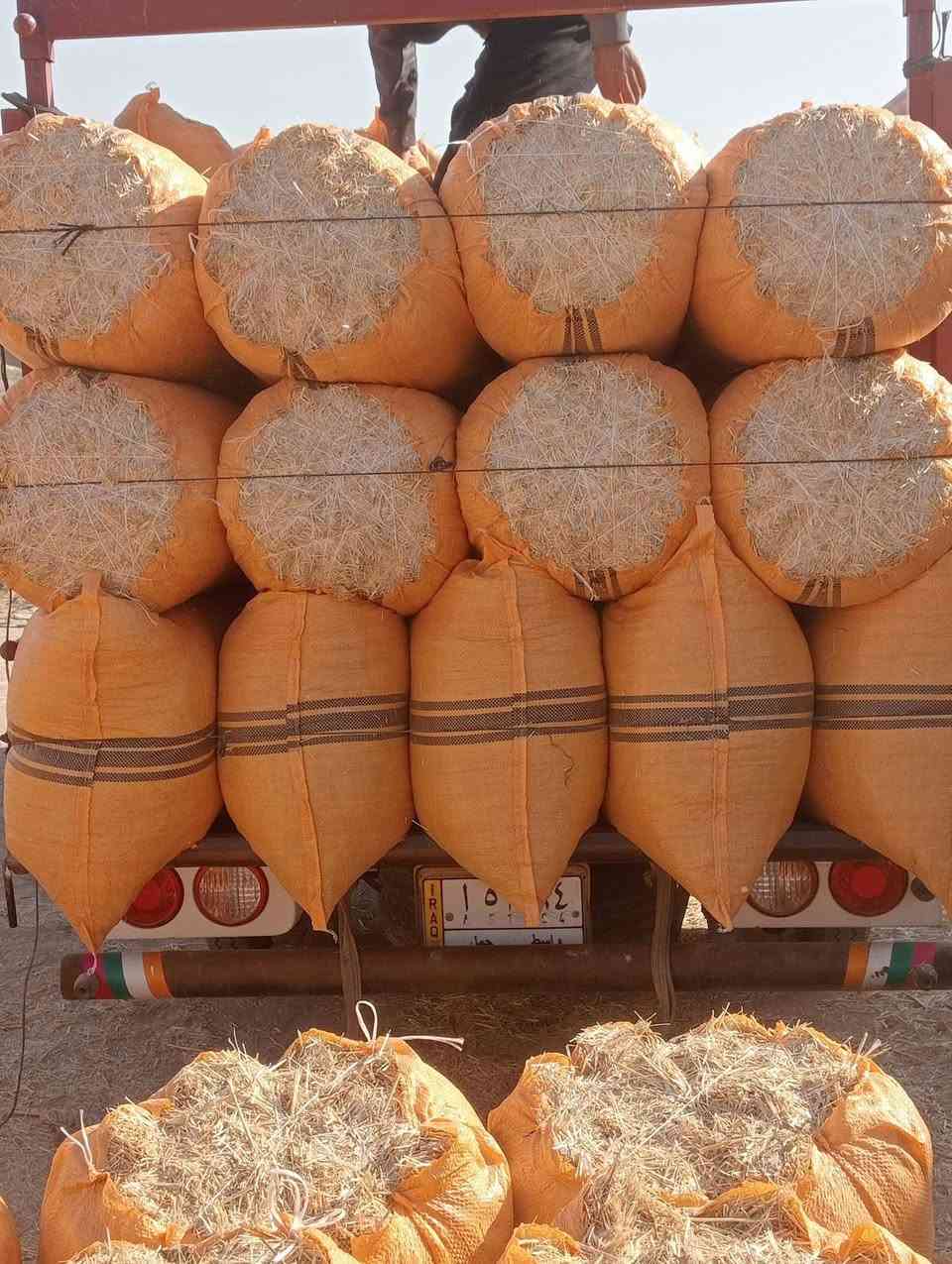 تبن للبيع درجه اوله مكفول من كلشي بسعر رخيص اتصال*********** ***********و مراسله خاص يوجد جميع القياسات توصيل مجاني (بابل ديوانيه طويريج بدر وجصان  كربلاء واسط بغداد )
