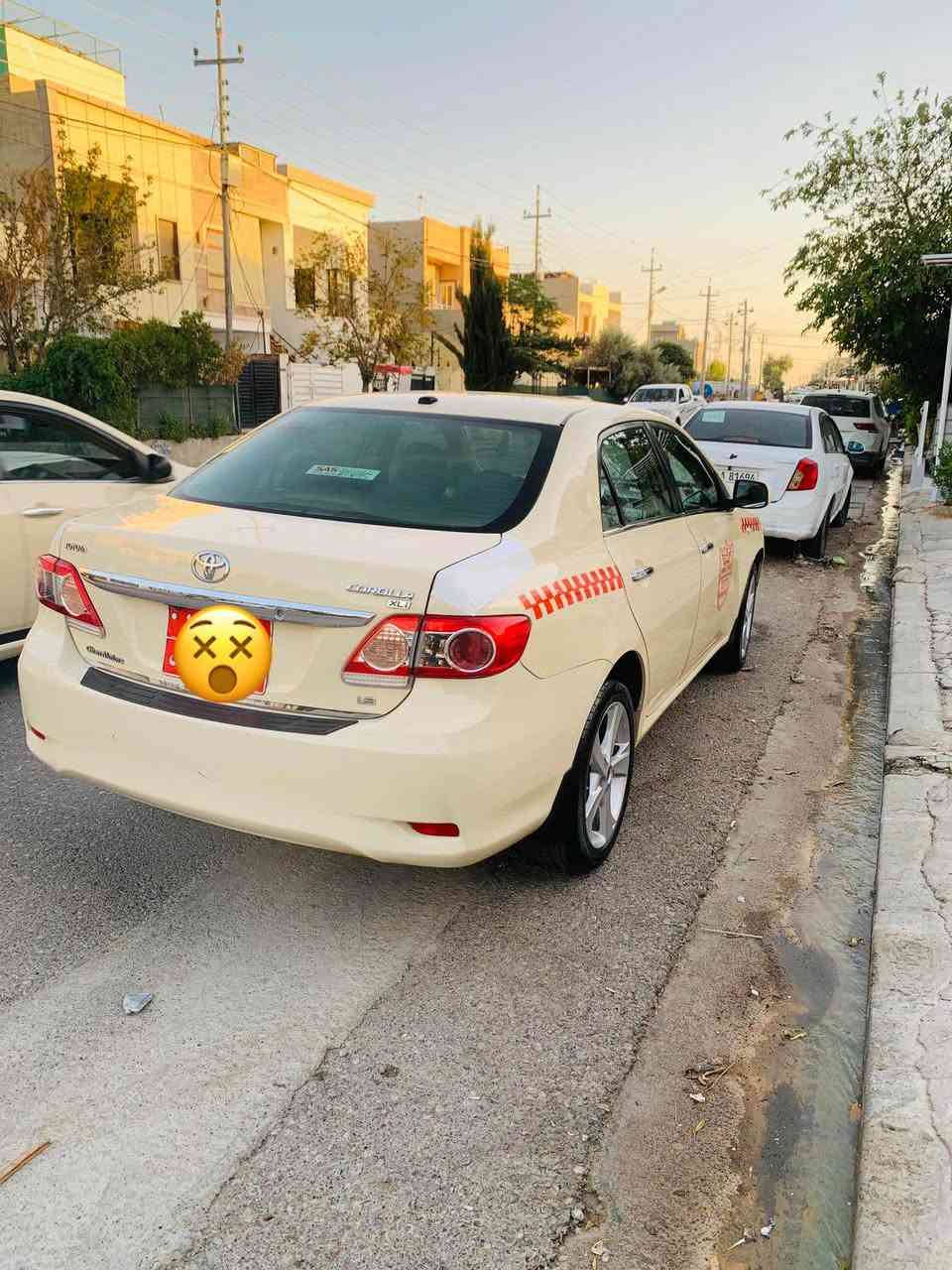 toyota corolla 2012 

بيلاد تةكسي غاز و بةنزين ٢٠١٢ غازي ئيتالى لةسةرة بيلاد توماتيك گير مةكينة بة شةرت ٤ تايةو ويلي عادى نويي لةسةرة ١٤٥$ و معامةلة *********** أربيل, العراق
