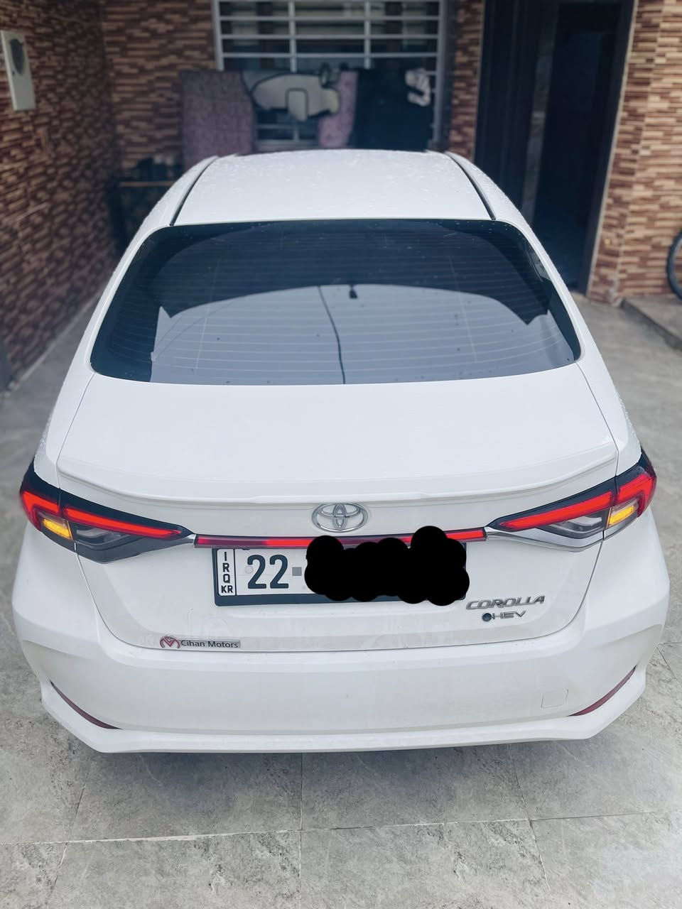 كورلا 2024
هايبرد. (HEV)
فول مواصفات
بس بيه 5 سانتيم PDR
ماشيه 30الف 
سعر 154
مكاني كركوك 
رقم***********
