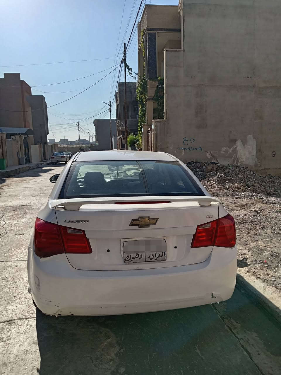 السلام عليكم ورحمة الله وبركاته
للبيع سعر ٦٠

مديل ٢٠٠٩ لون ابيض مكفوله من الحادث رقم دهوك شرعي بدهوك مكينه كير بشرط كهربائيات شغاله بدون ضرر سنويه منتهيه من ٢٠٢٠ 
مكينه 1800 مرغوب
بيها تلكيطات يم الدواير

عليها مليون غرامه ينزل من سعرها

مكان السياره موصل

سياره ممتعوبه ماشيه ١٦٧ الف قابل للزيادة

سونارها موجود داخلها كله بلادي حت الشاشه مالتها بلاديه
***********
