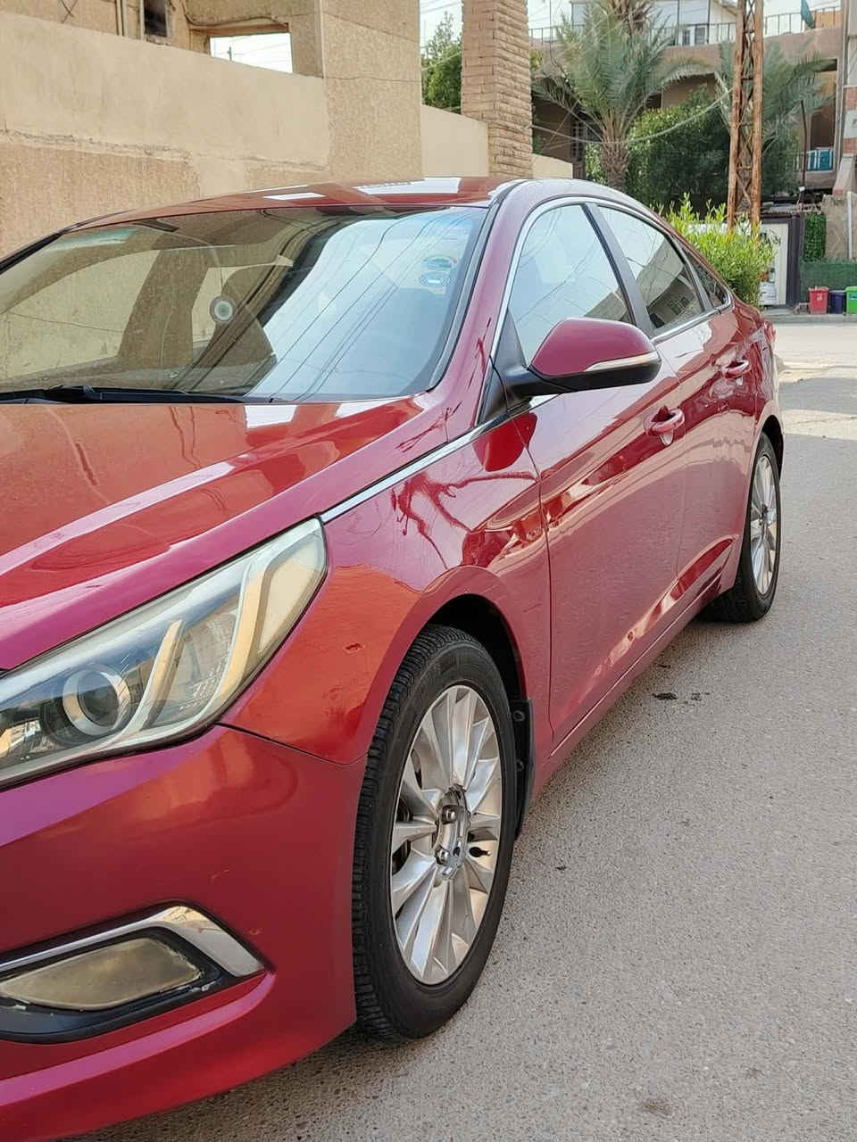 سلام عليكم سوناته خليجي موديل 2016 رقم اربيل بسمي هزه وفحص كله جديد سنويه 2030 بيهه جاملغ وربع بنيد صبغ بدون دواخل محرك 2400  دوش محرك كير صدر كله جديد سياره جاهزه 
مكاني بغداد بل الحسينيه مال الرشديه قرب مرور 
ايي استفسار اتصل على الرقم ***********
السعر 120وبيهه مجال بسيط
