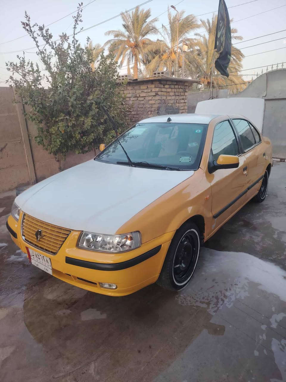 ياالله السلام عليكم سمند موديل 11 رقم بغداد دولي مصفره غرامات سياره مثل بل صور حلوه  عضمتها حلوه زوج تاير جديد صار 4ايام من شديده باتري جديد كمبريسر جديد بس تشحن غاز دعاميه 17 يعني سياره موجها مال خبزه معروف السمند ينقص وهسه بدايه كازكت حماوه ماكو بس تنقيص مي قليل لشراي يحب عليه لكازكت لو عل مستري تحويل مباشر ماابيع اذا مو عقد مروري تسوي مكان السياره بابل مركز مدينه السعر 27 وبيها مجال لطيبين رقم الهاتف *********** اتصل وبيك خير ودلل مامتواحد علفيس بب واتساب هاذا الرقم
