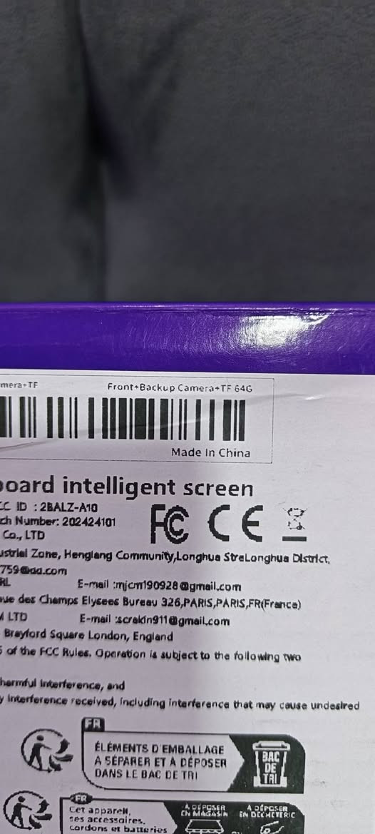 سلام عليكم شاشه سياره 64 كيكا فول موصفات شاهد المقطع👇 يم اعلى سعر وبالعافيه


**إذا كنت صاحب هذا الإعلان وتريد حذفه لأي سبب، رجاءا أرسل رسالة إلى الدعم الفني**