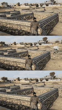 بناء حجر • ابو يوسف • الخطره