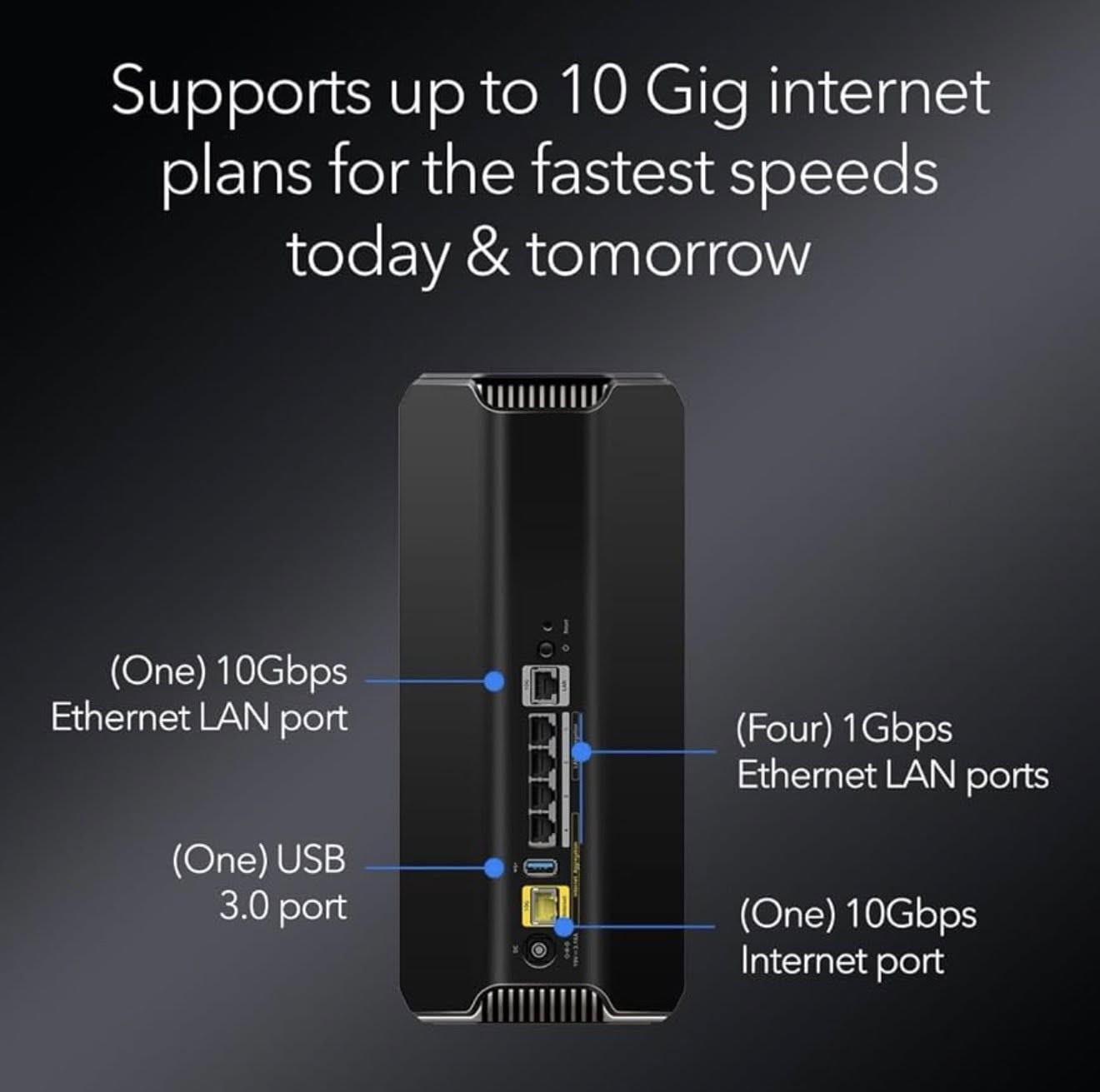 نيت جير راوتر واي فاي 7 ثلاثي النطاق من نايت هوك (RS700S) - راوتر فقط - سرعة لاسلكية BE19000 (حتى 19 جيجابايت في الثانية) - منفذ انترنت 10 جيجا - يغطي حتى 3500 قدم مربع

العسر  700$


**إذا كنت صاحب هذا الإعلان وتريد حذفه لأي سبب، رجاءا أرسل رسالة إلى الدعم الفني**