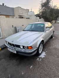 للبيع bmw730مفتوح موديل 1990بسمي سنويه جديده تبريد ثلج  السياره بلاديه...