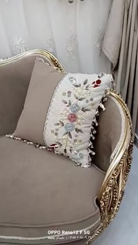 صالون زهرة اللوتس • قماش تركي فاخر • مصنع حسام جمعه