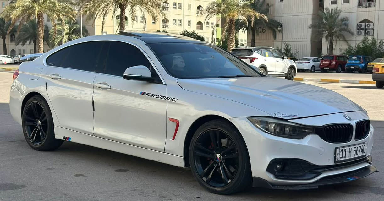 سلام عليكم
بي ام 430i 
موديل 2018 
السعر 170 ورقه 
مراوس فقط مراوس فقط 
محرك الفين تون بور توربو فول مواصفات 
صور الحادث بالمنشور 
رقم بغداد الجديد 
  فول مواصفات 
ماشية 74 الف 
فتحة 
داتا شو
داخل جلد احمر 
مراية اوتو قلاب 
شاشة ترحيب وشاشة عطلات 
كشنات خزن ميموري 3 وضعيات 
كشنات تدفئة
رادارات 
تبريد قطعتين
ماوس
شفتات ستيرن
حساس خلفي امامي
وضعيات قيادة ايكو
سبورت سبورت
السعر 170 ورقه 
مكانها بغداد بسمايه 
***********
