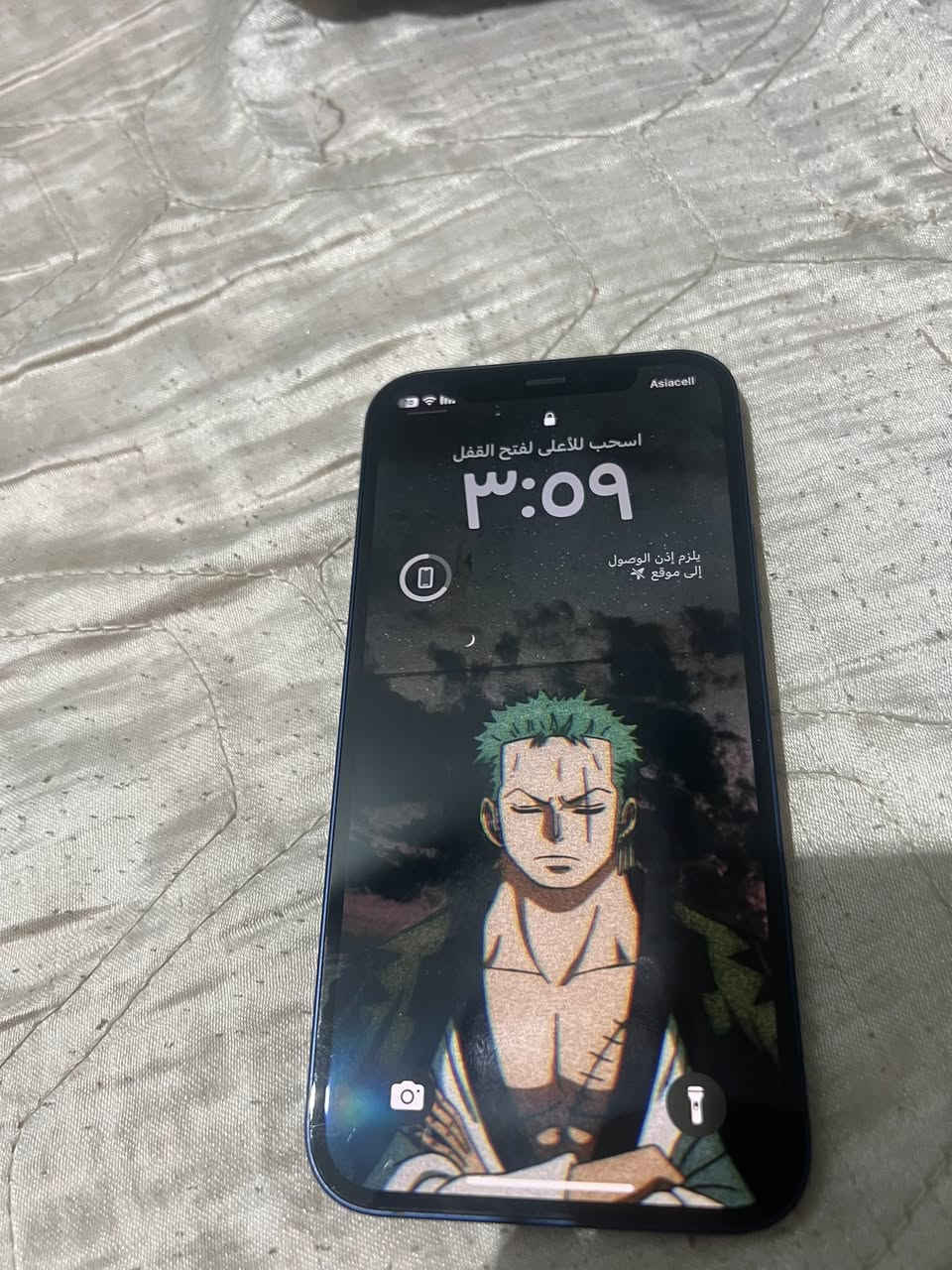 ايفون 12 العادي مكفول ما مبدل شي ولا معلايه بطاريته ويا كارتونه 
ذاكرة 128￼
بطارية 79
سعر 325 قفل
لا تكلي غالي الي معلايه بطاريته بالسوق يوصل لل 350.000
او مراوس ب ١٣ برو ،١٤برو،١٣برو ماكس. وازيده
شرط ما مبدل بي شي وحسب النظافه نقيم الزياده 
الرقم ***********
