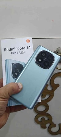 ريدمي نوت 14 برو بلس 5 جي   ذاكره 512... مواصفات معروفه  بطارية 100 جه...