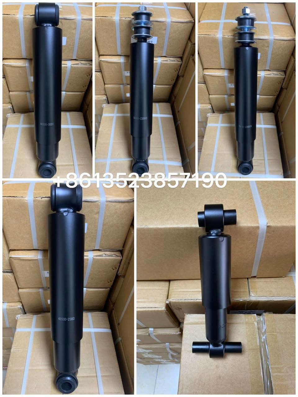 🔥Professional Truck Shock Absorber Factory Direct Supply🔥
✅Fit for all European trucks: Volvo, Scania, DAF, Iveco, Mercedes-Benz
✅Super durable | Stable performance | Longer service life
✅Wholesale prices | Quality guaranteed | Bulk orders welcome
🤝Cooperation with wholesalers & traders
📲Contact me: WhatsApp ￼⁨137 8199 5197⁩
#TruckShockAbsorber
#EuropeanTruckParts
#HeavyDutySuspension
#VolvoTruckParts
#ScaniaParts
#DAFTruckParts
#IvecoParts
#MercedesBenzTruck
#CommercialVehicleParts
#TruckSuspensionParts


**إذا كنت صاحب هذا الإعلان وتريد حذفه لأي سبب، رجاءا أرسل رسالة إلى الدعم الفني**